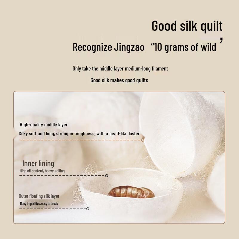 Jingdong Jingzao Four Seasons Silk Quilt