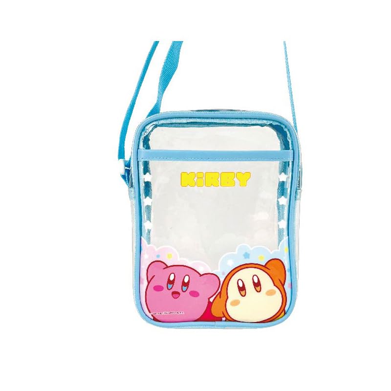 

Kirby s Dream Land Clear Shoulder Bag Blue KBY 181 BLE