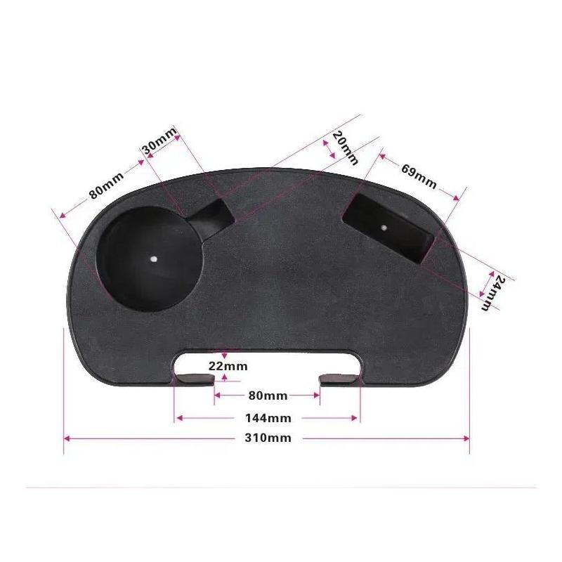 Faltbarer Liegestuhl Einhänge-Beistelltisch Tasse Getränk Liege Tablett-Clip für Outdoor Angeln Camping Strand Campingausrüstung