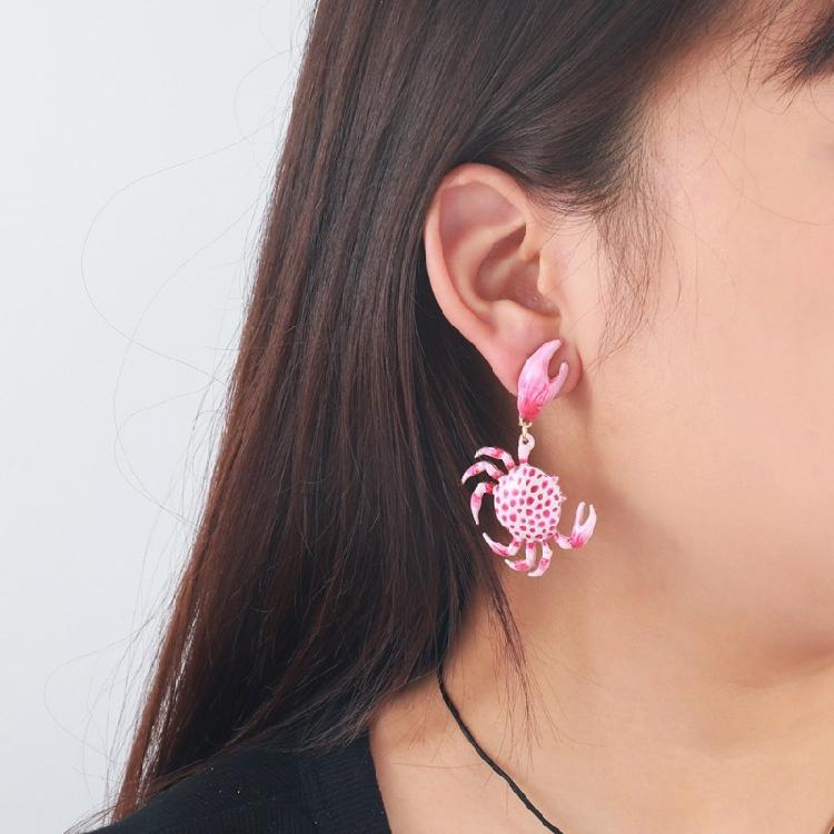 Adorable Creature Earrings 3D Cartoon Designs Comfortable Zinc Alloy Jewelry for Women Fashion Accessories Outfits