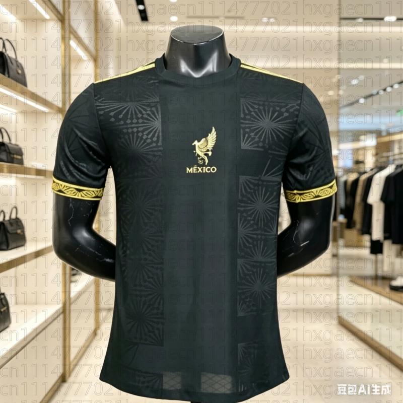2026 Mexico Team Special Edition Jersey Training Jersey Pre-game Shirt Short-sleeved Football Jersey T-shirt Family Kids Tees