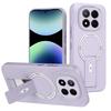 Bracket Holder Magnetic Phone Case for Redmi 14 13 Pro Plus 4G 5G Matte Armor Kickstand Holder Back Cover Fundas