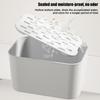 Snack Box Container Cooling Snack Container Divided Serving Tray Reusable Platter 8-Compartment For Hiking School Party Lunch