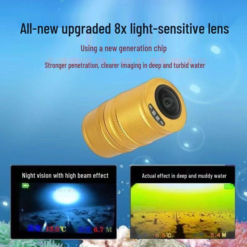 Submarine 8x Magnification Fish Exploration Camera