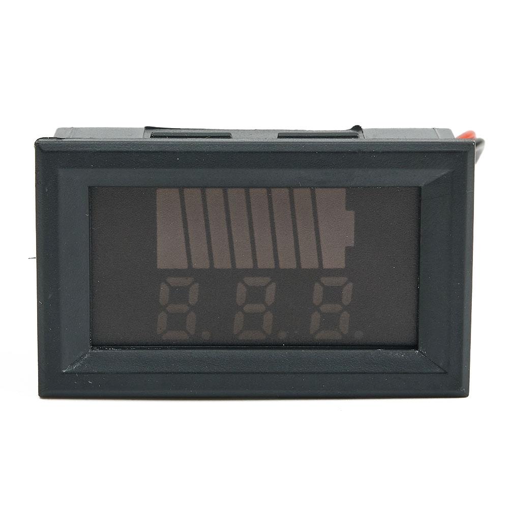 Motorsykkel Voltmeter Spenningsenhet Digital Elektrisk Bil