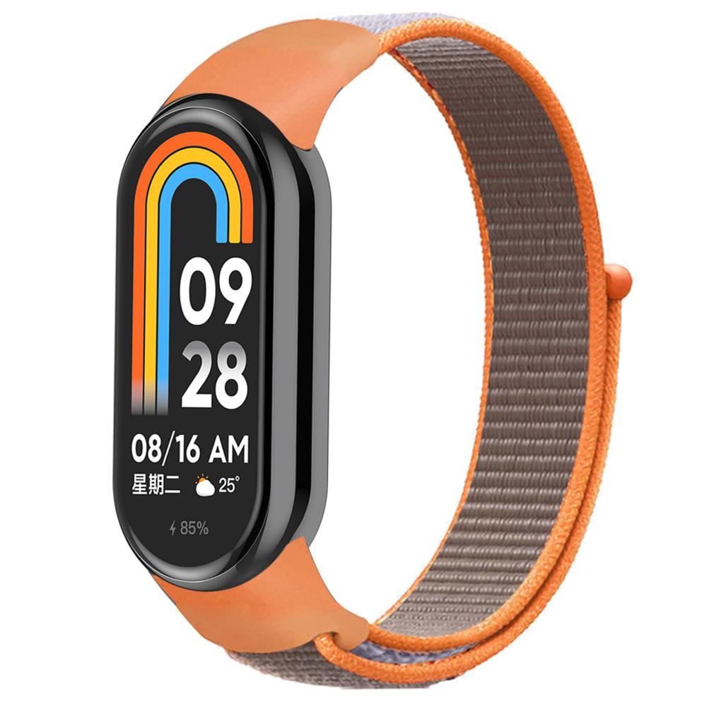 Nylon Loop For Xiaomi Mi Band 10/9/8 Bracelet NFC Breathable Bracelet Wristband Correa Sport Watchband for Mi band 8/9/10 Strap
