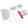 Vacuum Cleaner Main and Side Brush Replacement Set with Filter Cleaning Mop and Dust Bag for Roborock T8