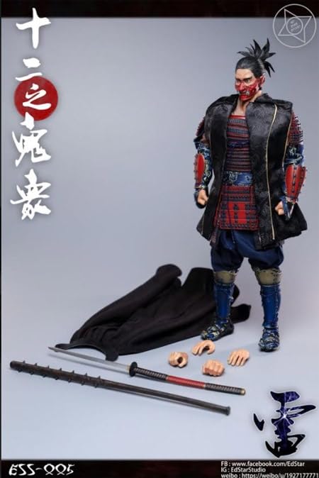 Scale Figure Twelve Ghosts Samurai Thunder EdStar1/6 - (ESS-005) [Used]