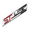 Emblema Distintivo Adesivo Metallo 3D ST Line per Parafango Auto per Ford Focus 2 3 4 MK2 MK3 MK4 Kuga Edge Mondeo Fusion Ecosport Fiesta