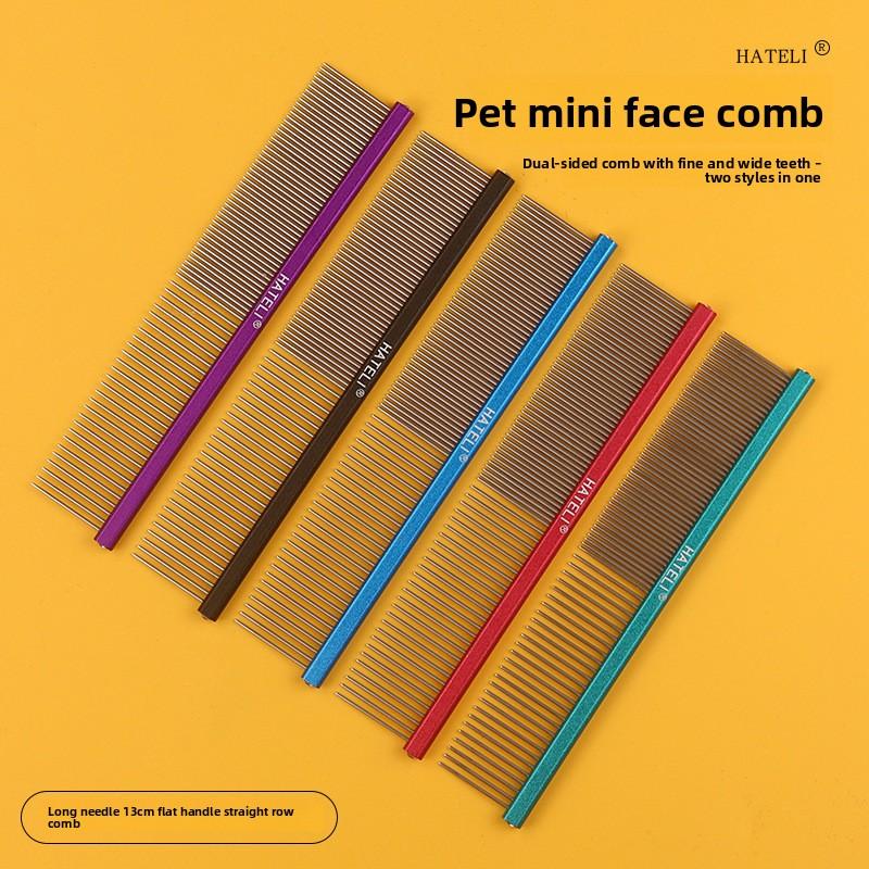 Pet Mini Comb for Dog's Facial Hair Comb for Dog's Face Cat's Facial Comb for Cat's Face