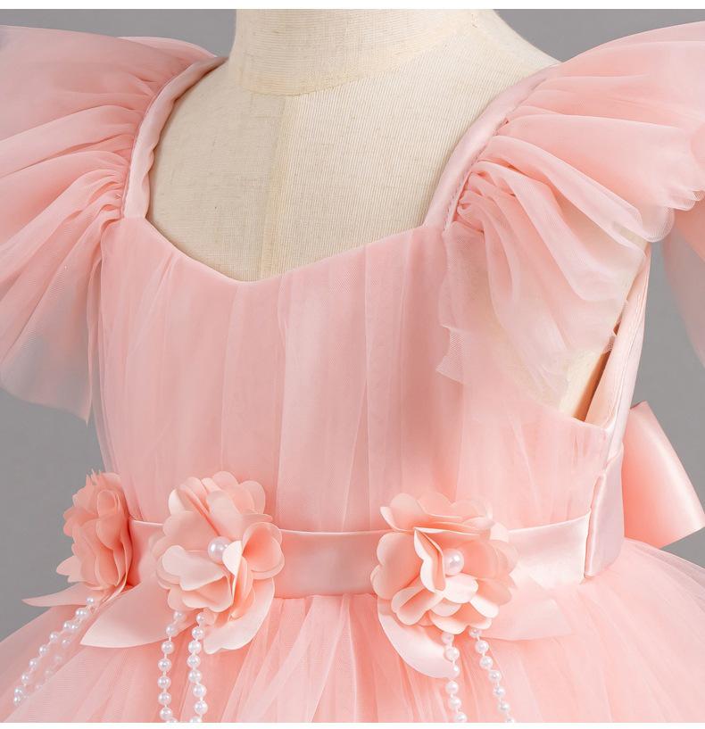 Little Girl's Puffy Princess Dress - Wedding, Birthday, Piano Performance Summer Outfit