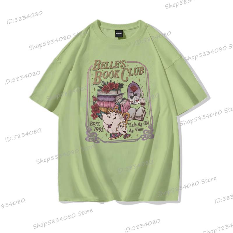 Book Club Graphic Shirts Women Fashion Casual Tops Book Lover Gift Girls Clothing Book Cafe Shirt Comfort Colors Soft Cotton Tee