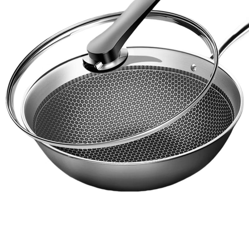 Kambach Non-stick 304 Stainless Steel Wok