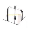 F26C Stainless Steel Napkin Holder Freestanding Paper Napkin Tissue Dispenser for Home Ktchen Countertop Dining Table Napkin