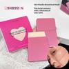 100 Sheets Disposable Makeup Mixing Palette Paper Makeup Mixing Palette Concealer Color Mixing Stripes Foundation Blending Paper