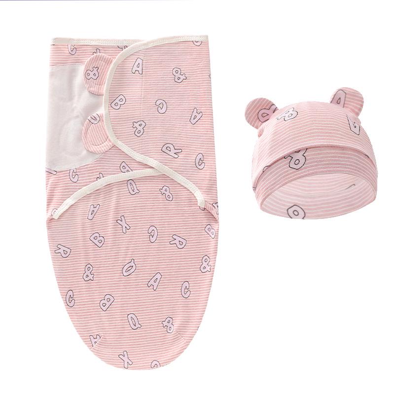 European & American Newborn Swaddle Wrap - Infant Sleeping Bag, Anti-Kick Quilt for Delivery Room