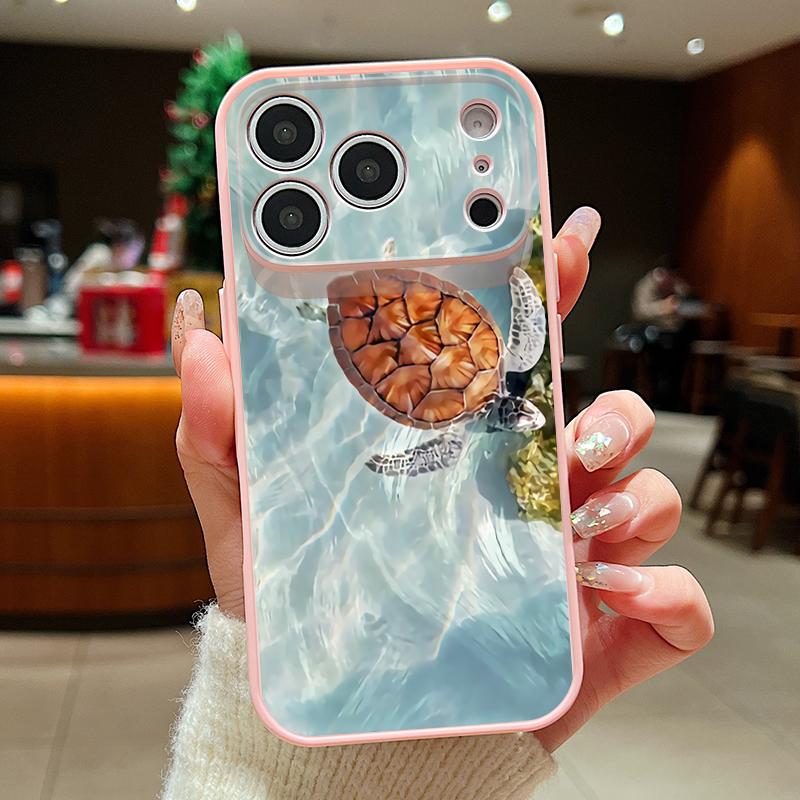 SeaWorld Pattern Case For iPhone 17 Pro Max Magnetic For Magsafe Hybrid Slim Matte Cover For iPhone 16 15 14 13 Pro Max Octopus Starfish