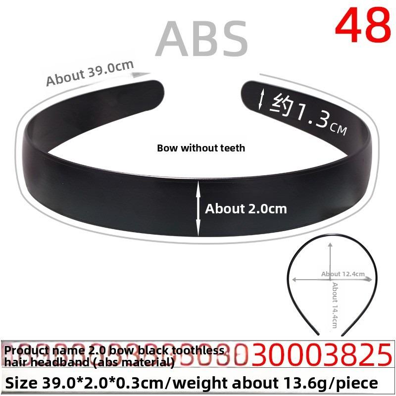 Smooth Rough Hair Band Base PlateToothless Gray-white Rough Hair Band Long Hair Accessory