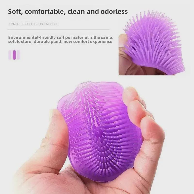 Scalp Massaging Shampoo Comb and Brush