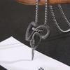 Serpentine Necklace - Elegant Silver Tone Chain Jewelry