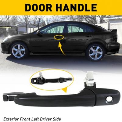 Front Left Driver Outside Door Handle Primed For Mazda 3 5 6 CX-7 CX-9 RX-8 EXV