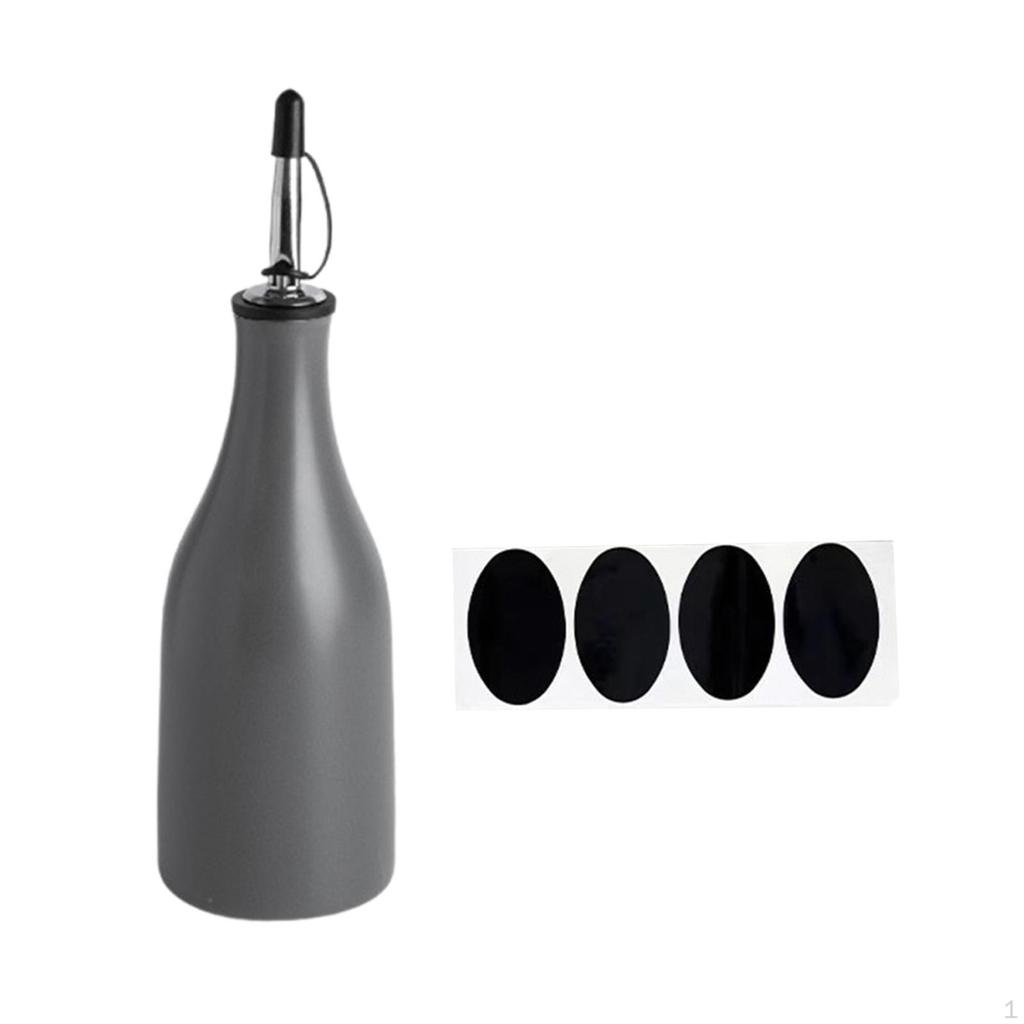 Ceramic Oil Dispenser, 300ml, Large Capacity