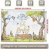 2D Vintage Pooh Oh Baby Backdrop Newborn Baby Shower Party Background