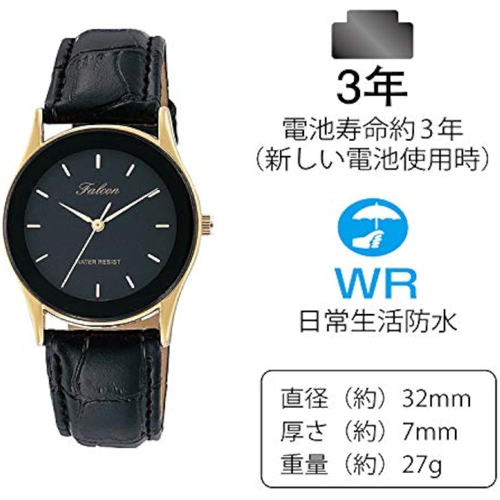 [Citizen Q&A] QA36-102 Analog Waterproof Leather Strap Watch, Men's, Black