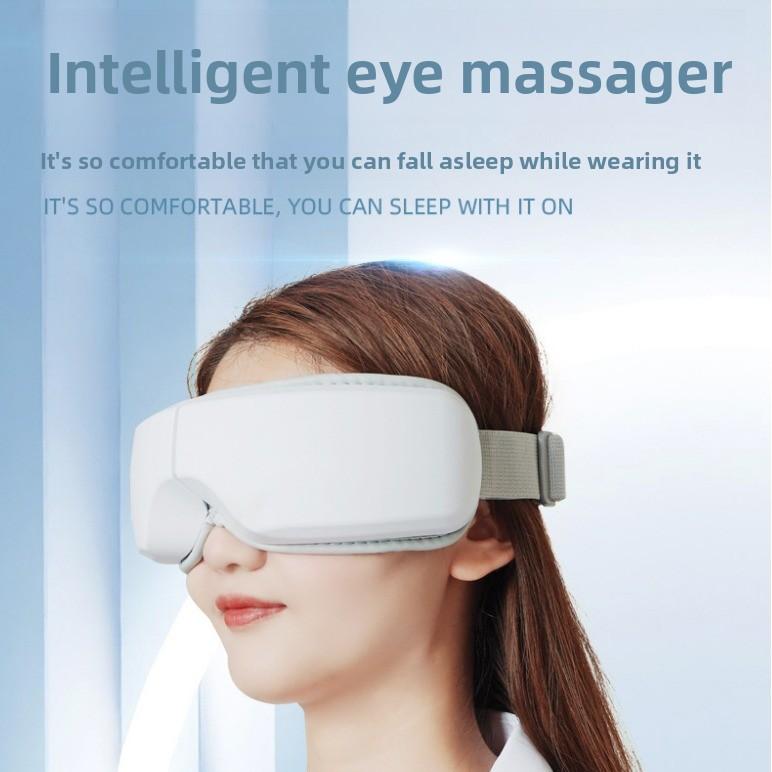 Neuer Bluetooth Augenschutz, Luftdruck-Augenmassagegerät, Heiße Kompresse Augenmaske M078 Augenmassagegerät