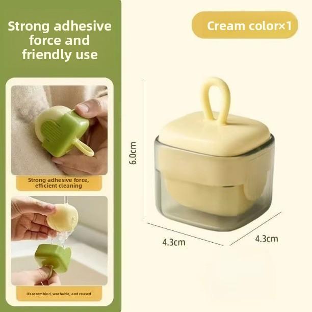 

Portable Reusable Lint Remover Roller Strong Adhesive Pet Hair Dust Cleaner for Clothes жовтий