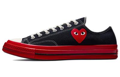 Chuck 70 Comme Des Garçons Play X Chuck 70 Low 'Black Red' A01795C
