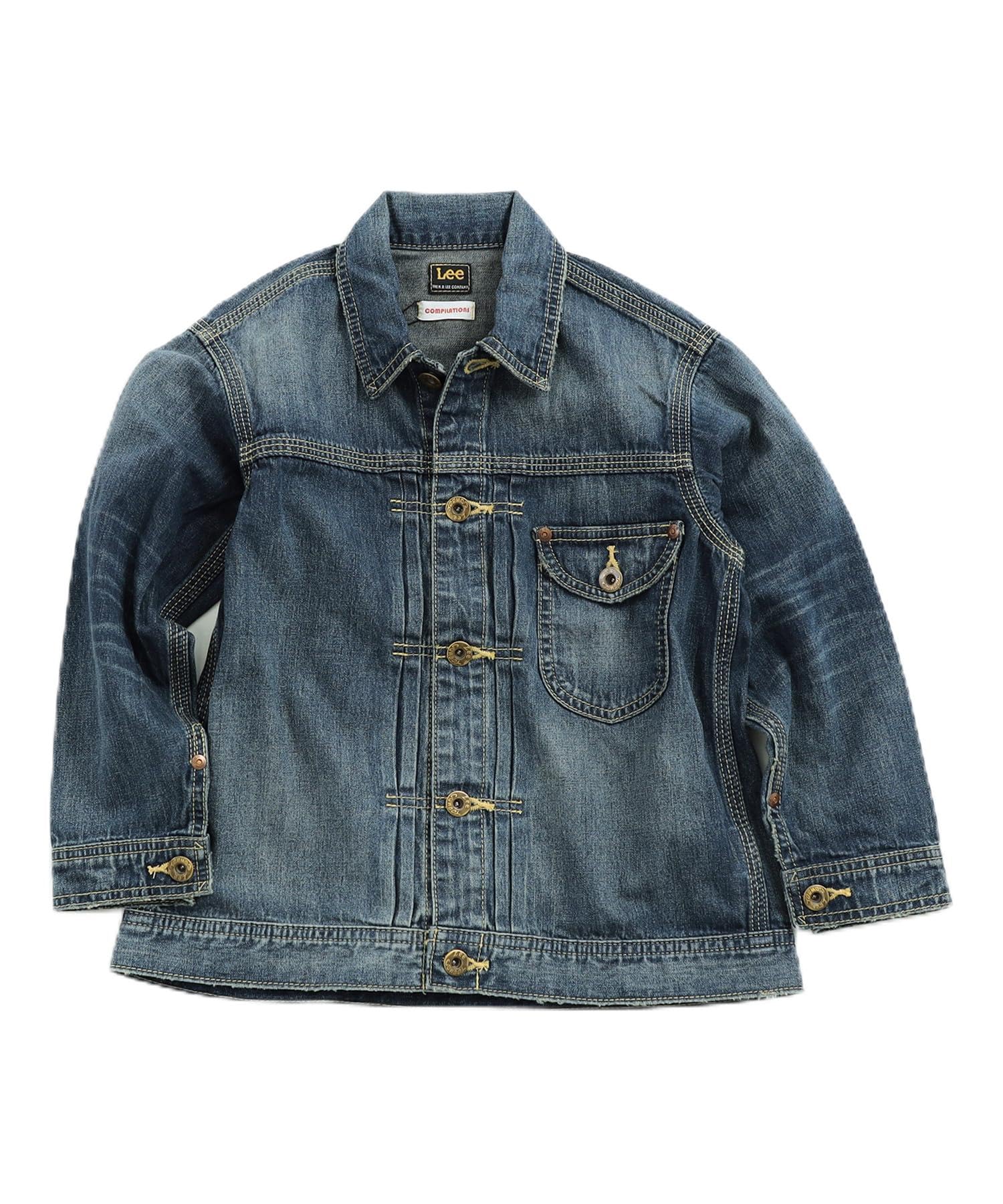 

Lee 100th Anniversary Cowboy Denim Size Fits inches Jacket, Kids Blue, 140, 44.5-52.7 (110-150cm). синий