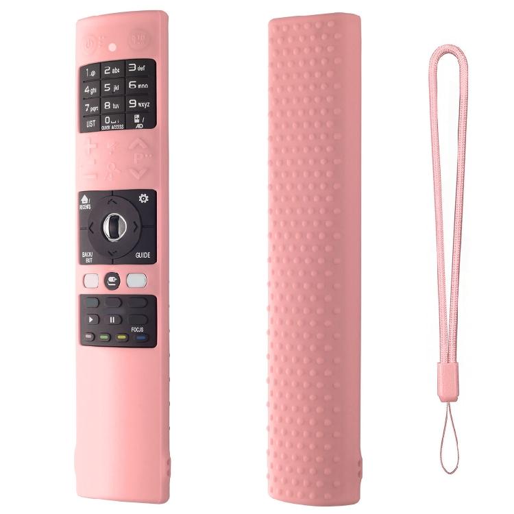 

Soft Silica for Case Remote Control Cover for LG AN MR700 Non-slip Protective Sl рожевий