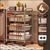 Chinese Style Multi-Layer Snack and Produce Trolley
