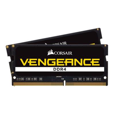 CORSAIR SODIMM VENGEANCE DDR4 Memory 32GB (16GB X 2) 3200MHz Intel XMP Compatible CL22 Notebook PC Memory Black CMSX32GX4M2A3200C22