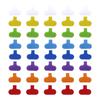 Cable Labels, Medium, Multi-Color (8-24Pcs) Write On Cord Labels, Wire Labels, Cable Tags and Wire Tags for Cable Management and Identification