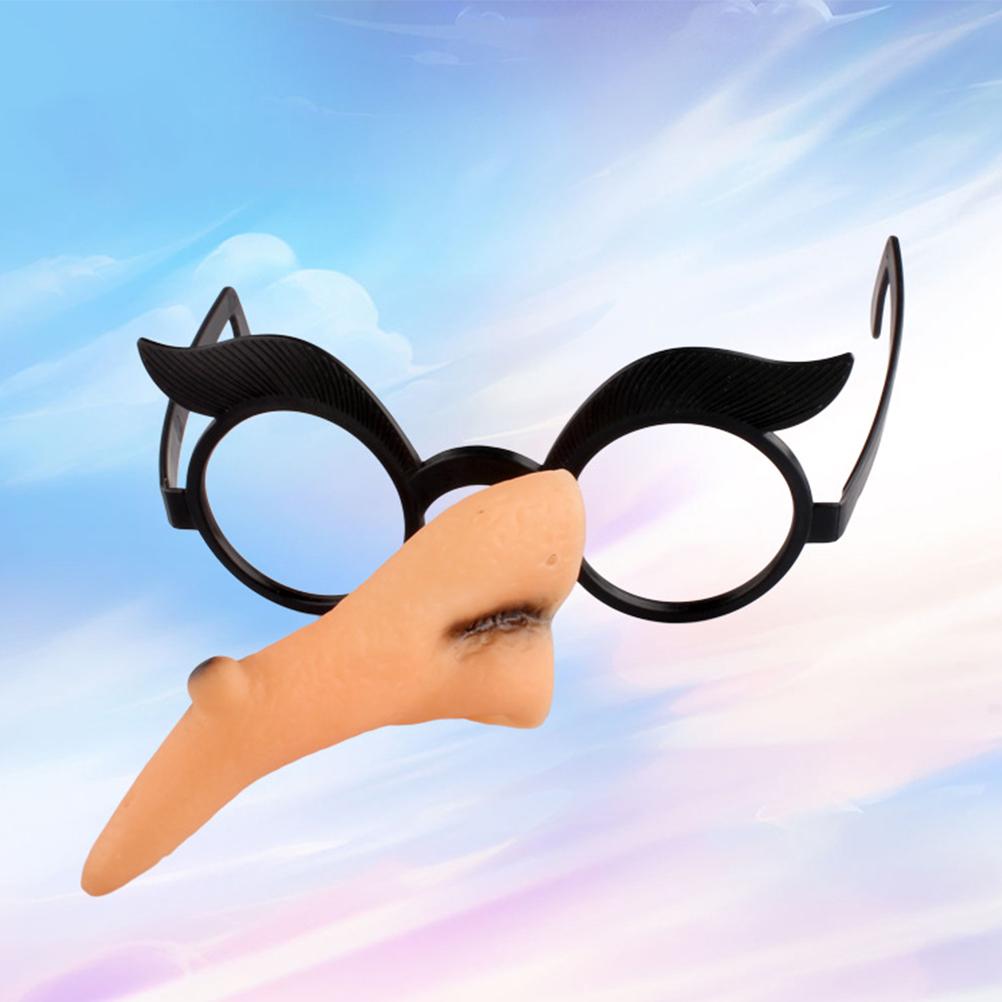 Halloween Party Glasses Witch Nose Glasses Fancy Dress Funny Eye Glass Frame Witch Cosplay Props
