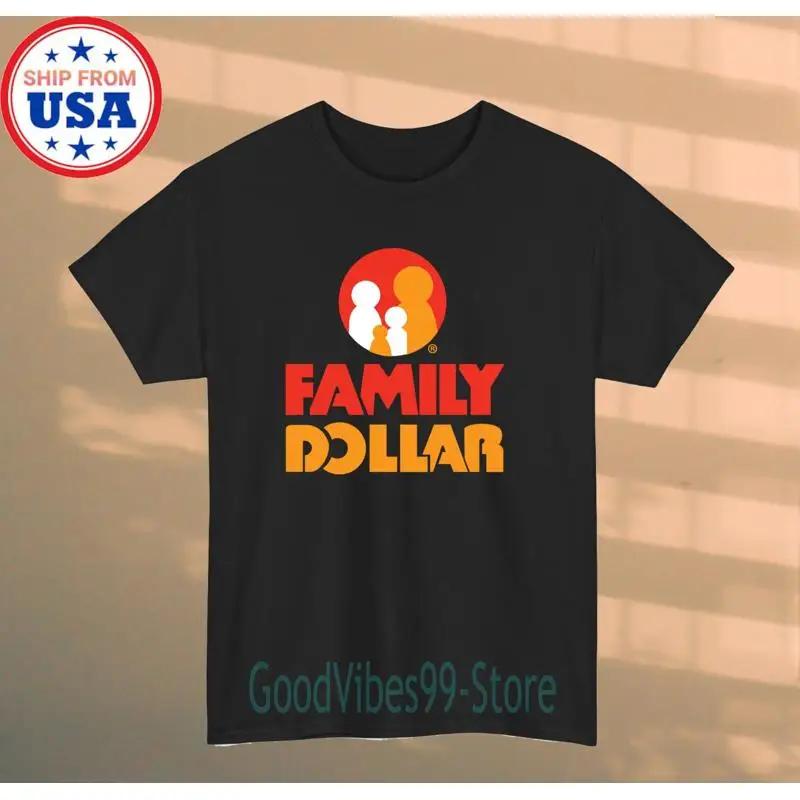 Family Dollar Men s Black T-shirt Size S-5XL S