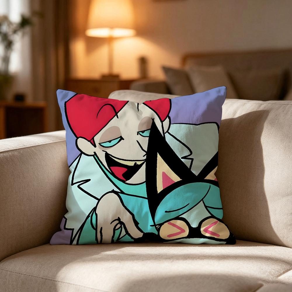 Psycho Ccuties Anime Pillow Case Cushion Cover Soft Washable Pillow Case MultiScene For Couch Bed Travel Office Use