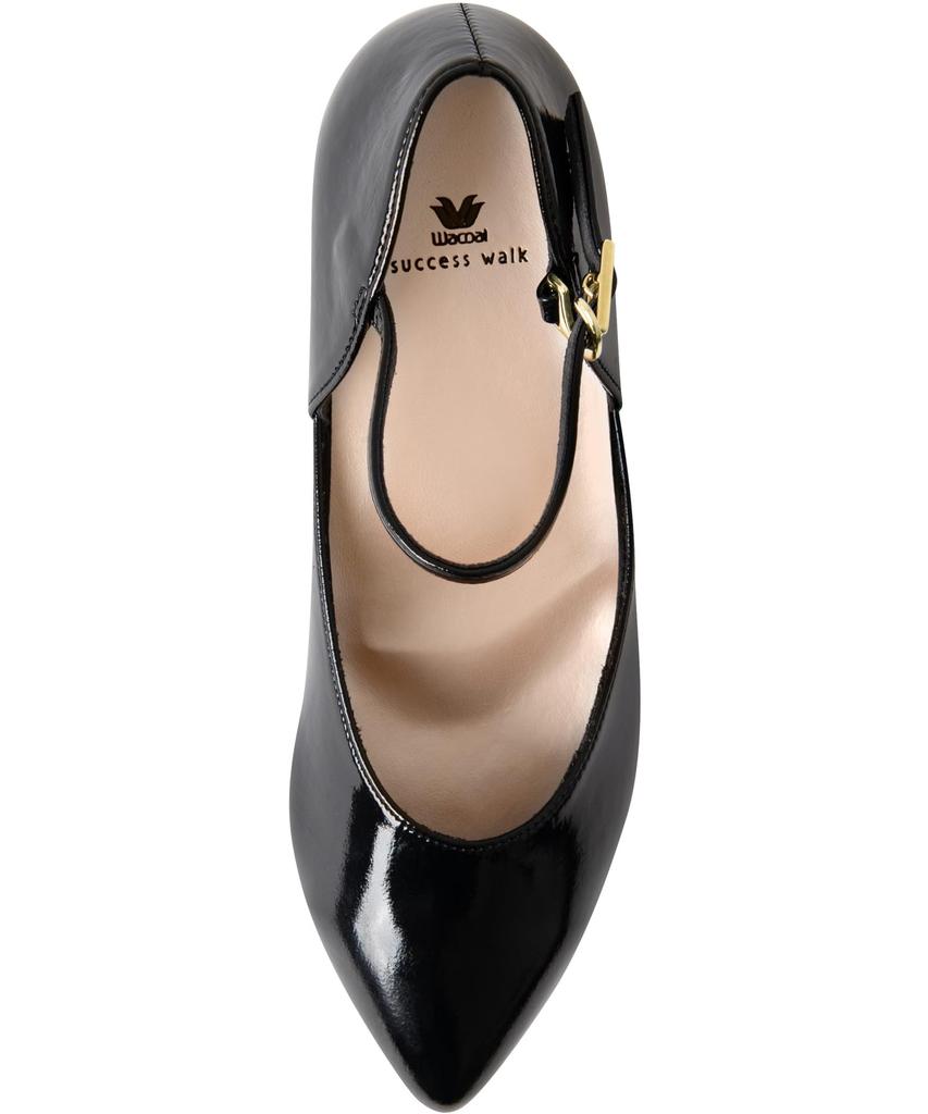 Wacoal Success Walk Separate Pumps, Pointed Toe, 3cm Heel, Summer Commuting Style, with Mirakuru Pad, WIN324 BL, Size 24.5 cm, E