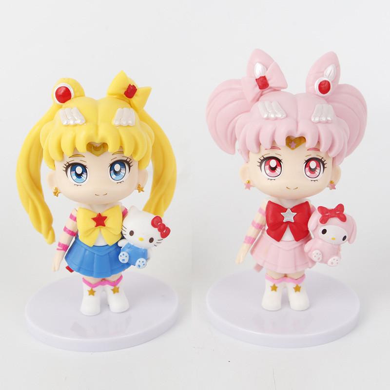 Beautiful Sailor Moon X Sanrio Collaboration Character Figure Collectible Blind Box Pvc