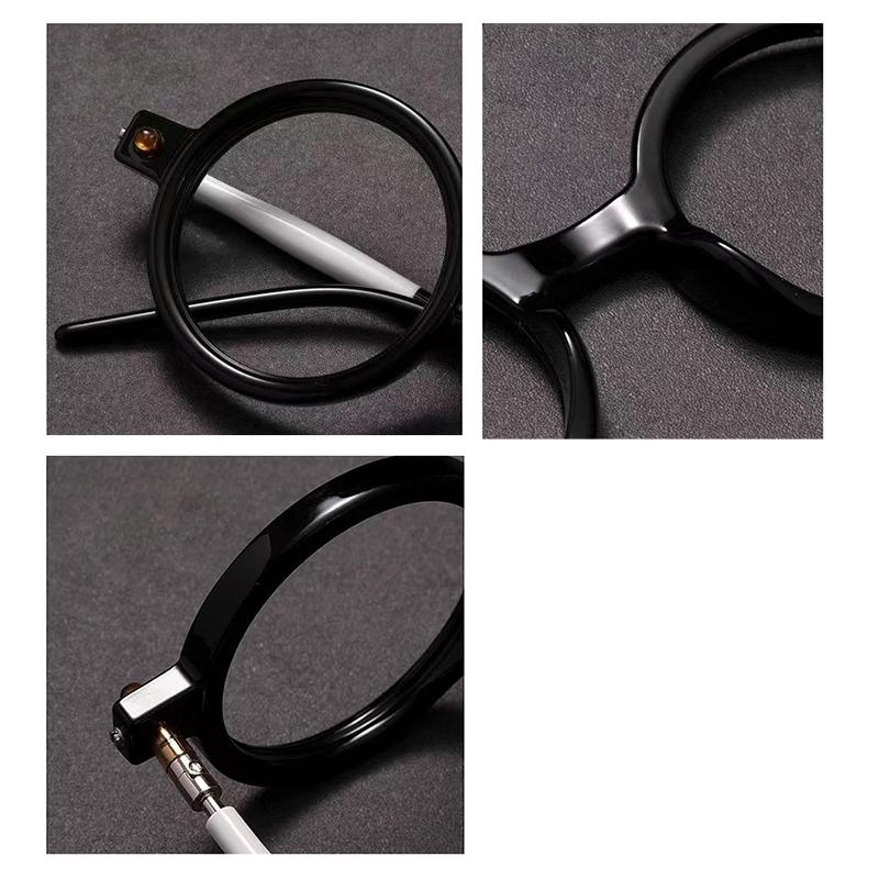 Солнцезащитные очки в круглой оправе Женские солнцезащитные очки в стиле панк Модные — фото 7