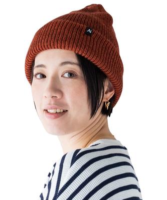 Nakota Washable Merino Wool Knit Made In Warm and Autumn Leaf Suitable for and One Size Fits All Cap, Japan, Unisex, Thick, Design, Spring, Autumn,