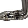 Ninja Motorcycle Exhaust Mod: ZX25R ZX4R Titanium Alloy Electric Valve - 60MM Front Section