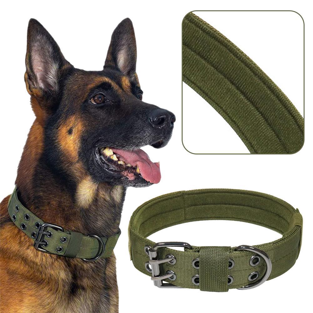 Adjustable Dog Collar,Tacticals Nylon Pet Dog Collar With Pin Buckle,Pet Dog Collar For Small Medium Large Dogs M/L/XL