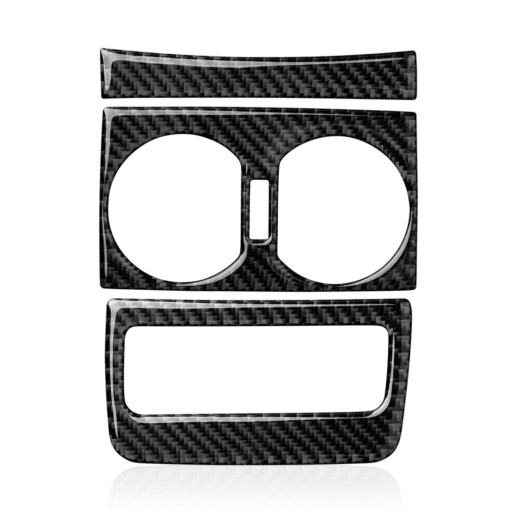 Wylot powietrza z tyłu samochodu Wykończenie odpowietrznika AC Wykończenie naklejki z włókna węglowego Wykończenie dla Alfa Romeo 159 Akcesoria 2004