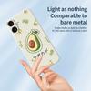 For iPhone 17 Case Avocados Pattern Printing Straight Edge TPU Phone Back Cover