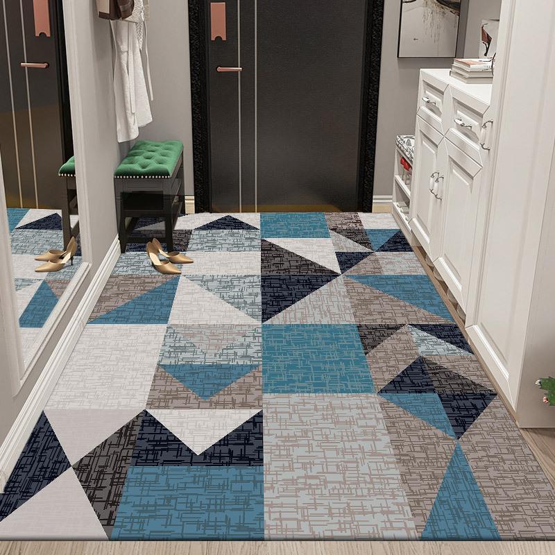 Home Floor Mat Entrance Carpet Bedroom Bedside Easy To Maintain Living Room Bathroom Simple Foot Mat