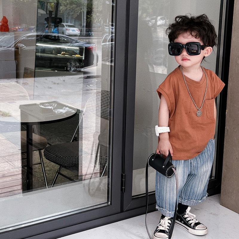 Trendy Korean Children's Crossbody Bag Soft Pu Fabric Stylish For Kids Everyday Use