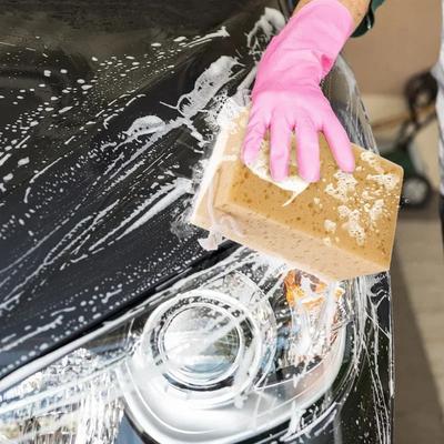 Auto Waschen Schwamm Große Waben Schwämme Bürste Abstauben Detaillierung Waschen Schwamm Autoreinigungswerkzeuge Motorrad Autozubehör